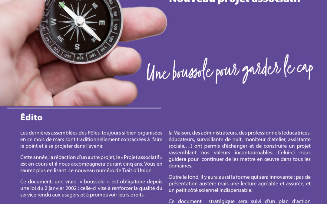 Bulletin trait d’union n°37 – 2ème trimestre 2024